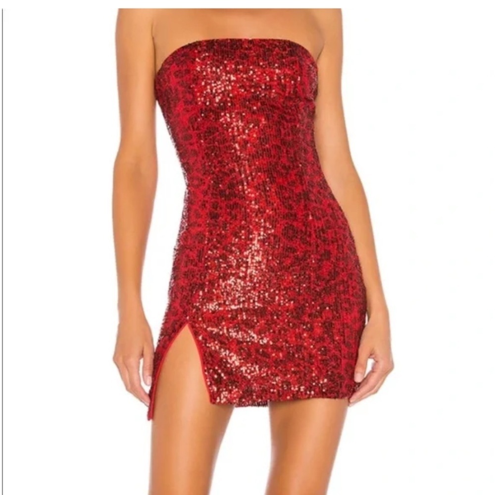 Superdown NWT y2k sequin dress